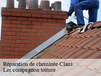 Réparation de cheminée clans-06420 Les compagnon toiture