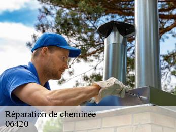 Réparation de cheminée 06420