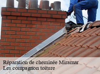 Réparation de cheminée miramar-06590 Les compagnon toiture